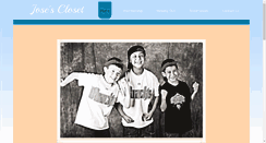 Desktop Screenshot of josescloset.org