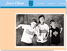 Tablet Screenshot of josescloset.org